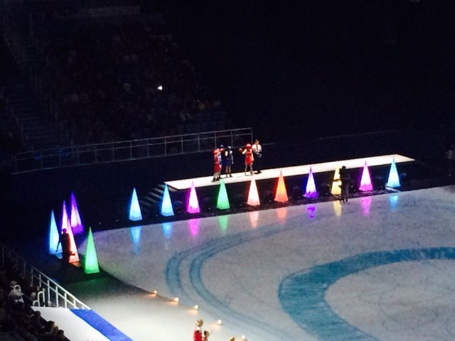 Спортсмены СДЮСШОР по боксу на церемонии открытия конвенции СпортАккорд 2015