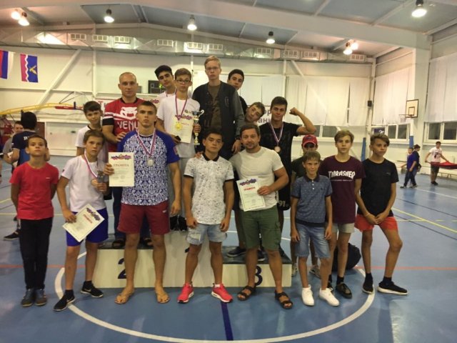 Чемпионат Краснодарского края по рукопашного бою среди юношей 2017