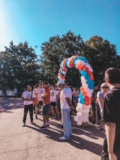 Забег с боксерами на гору Ахун